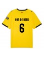 Billige Girona Donny van de Beek #6 Bortedrakt 2025-26 Kortermet